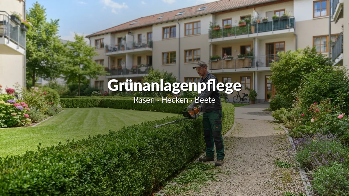 🌿 Grünanlagenpflege
