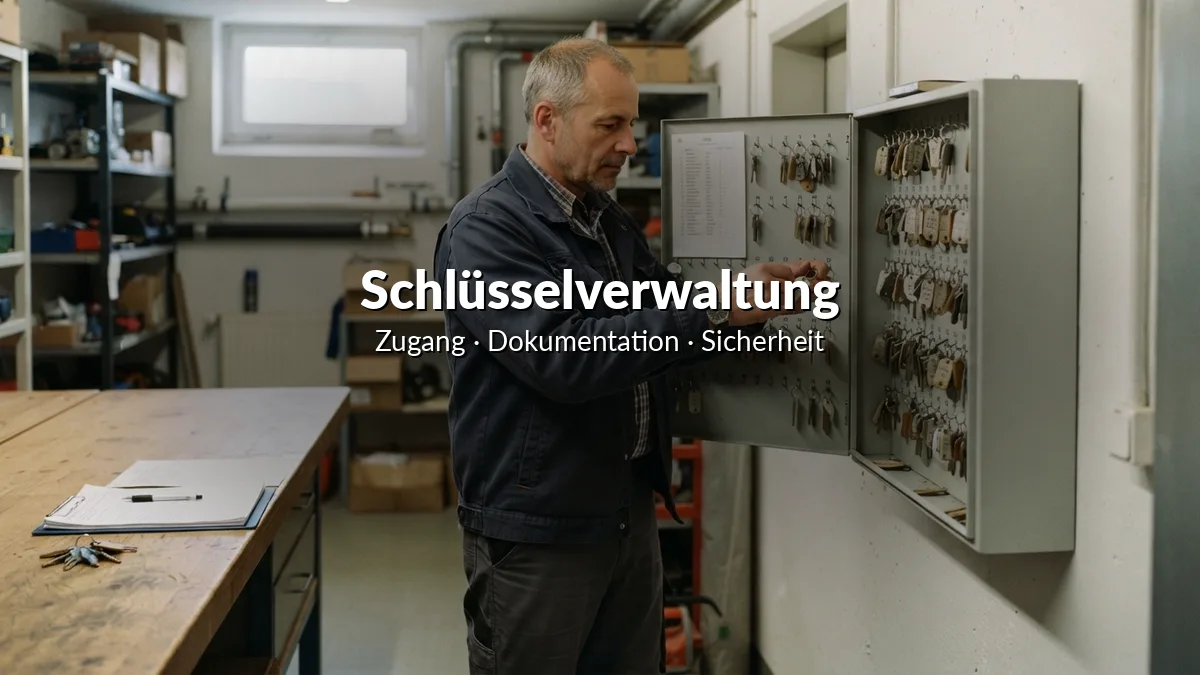 🔐 Schlüssel- & Zugangsmanagement