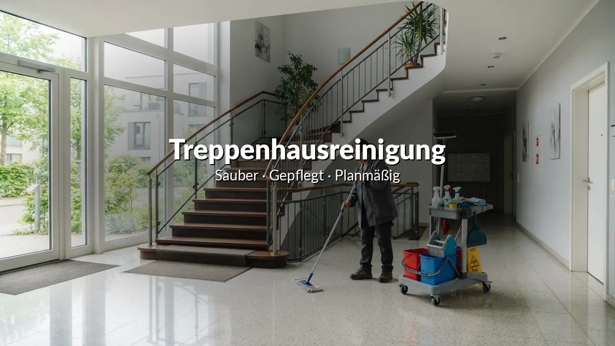 🧹 Treppenhausreinigung