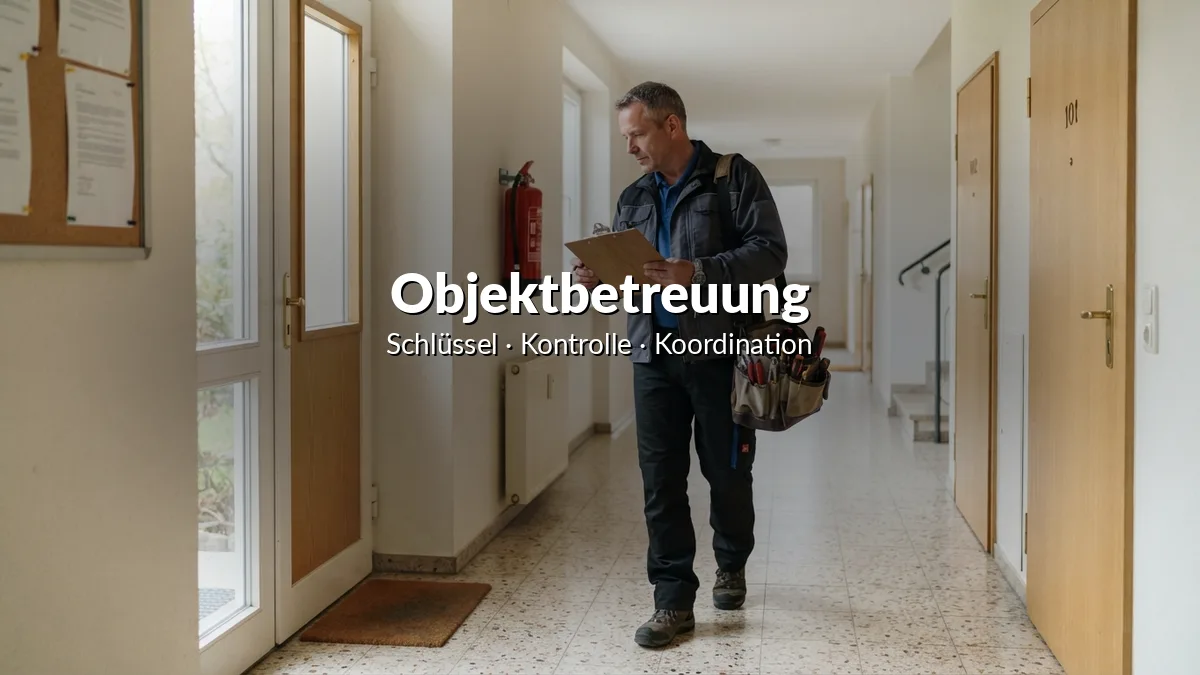 🔑 Objektbetreuung